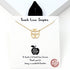 TEACHER APPLE CHARM NECKLACE